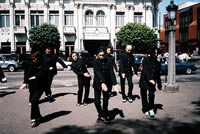 Bailando en el Parque Central !!