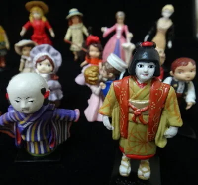 Muñecas Antiguas - Set de Miniaturas