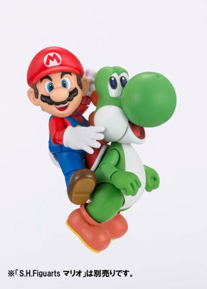 Super Mario Bros: S.H. Figuarts, Yoshi + 1UP - Imagen 5