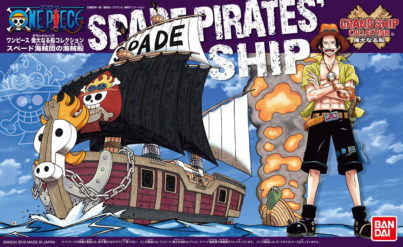 One Piece: Barco Pirata SPADE - PLAMO