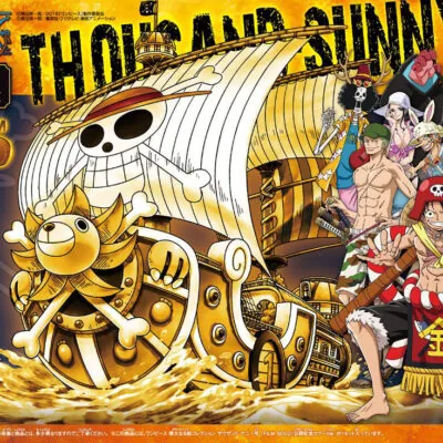 One Piece: Thousand Sunny "FILM GOLD" - PLAMO
