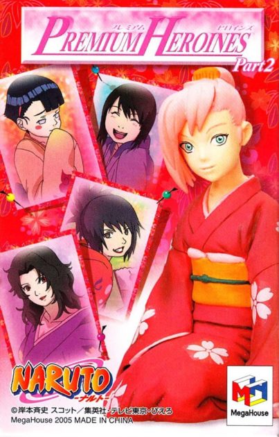 Naruto Heroines - Kimono Version
