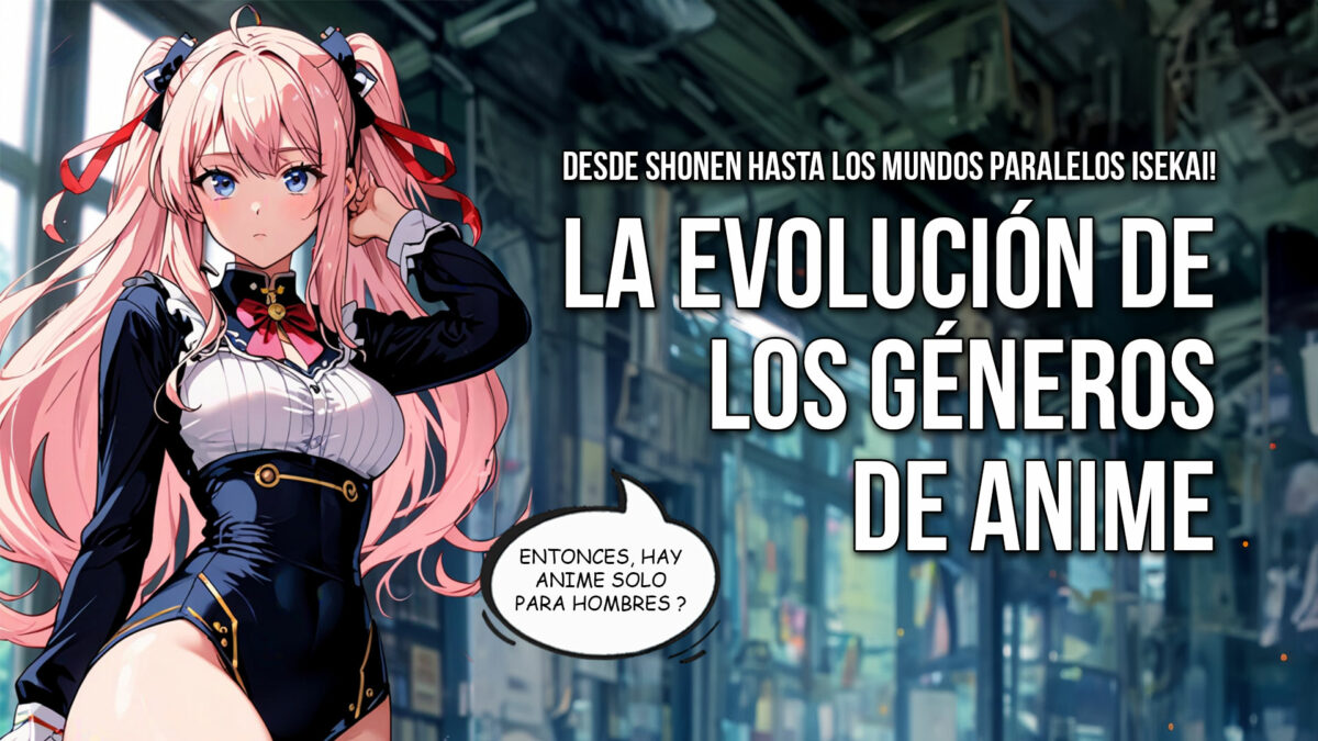 La evolución de los géneros de anime
