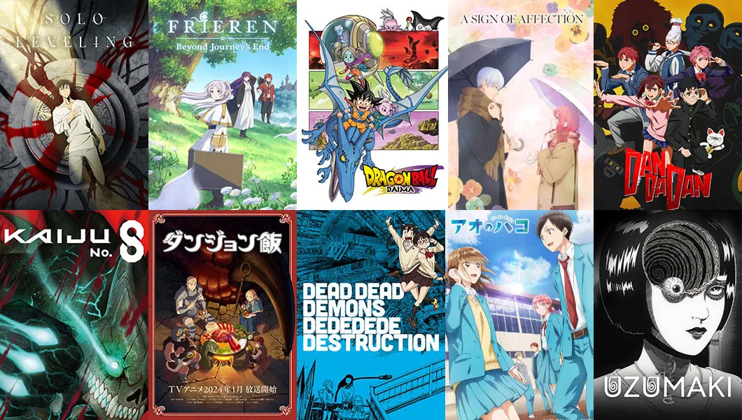 Anime mas gustado en el año 2024