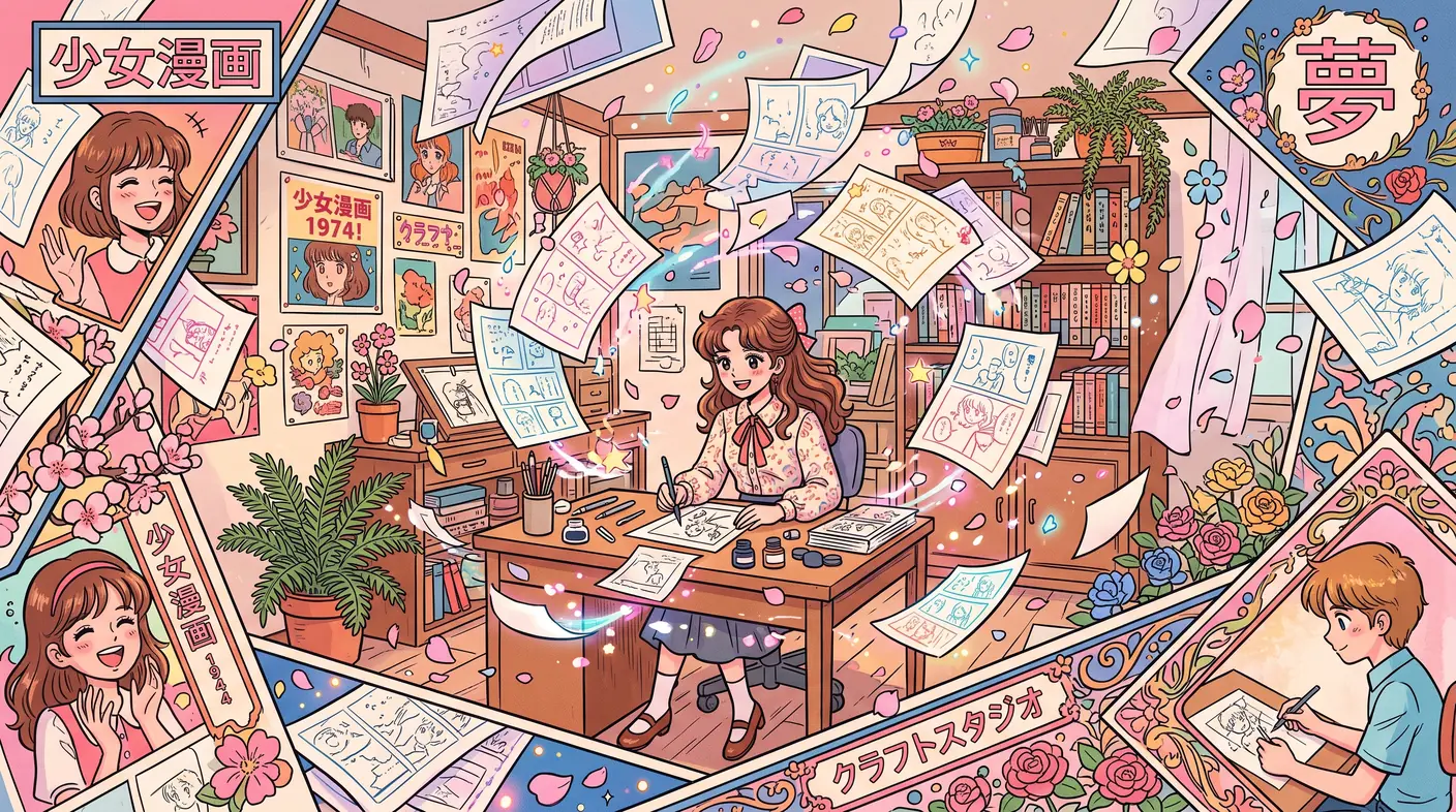 24 nen gummi manga-shoujo