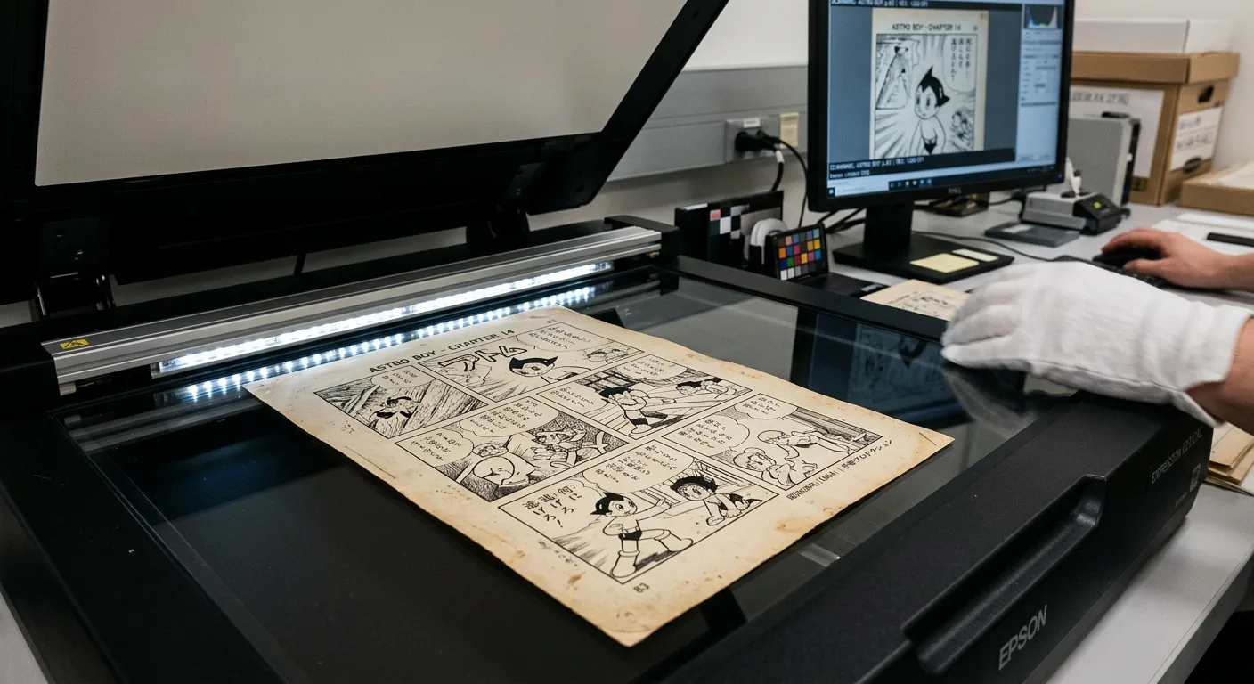 Reastauracion y archivo de manga y anime