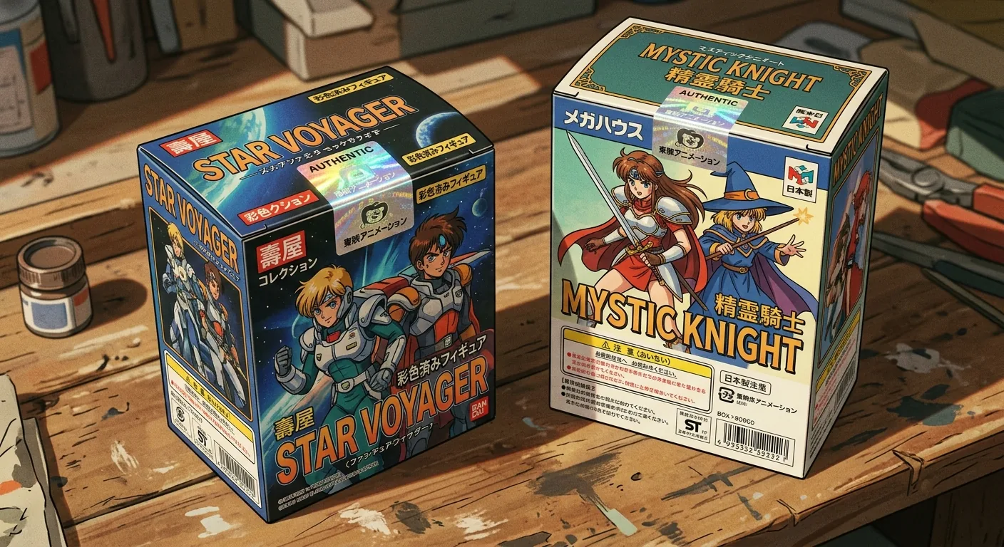 empaque figuras anime autenticas