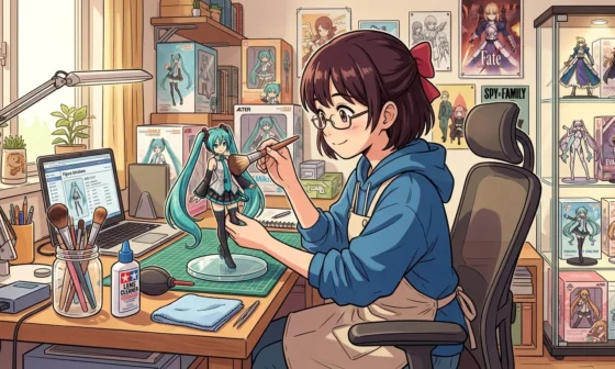 mantenimiento y conservacion figuras anime