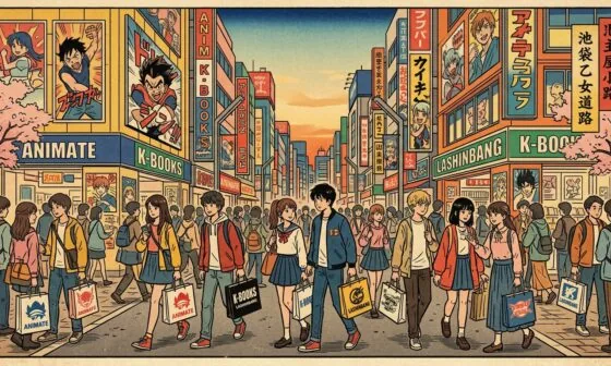 Guía Otaku a Ikebukuro y Otome Road: Rutas y Consejos