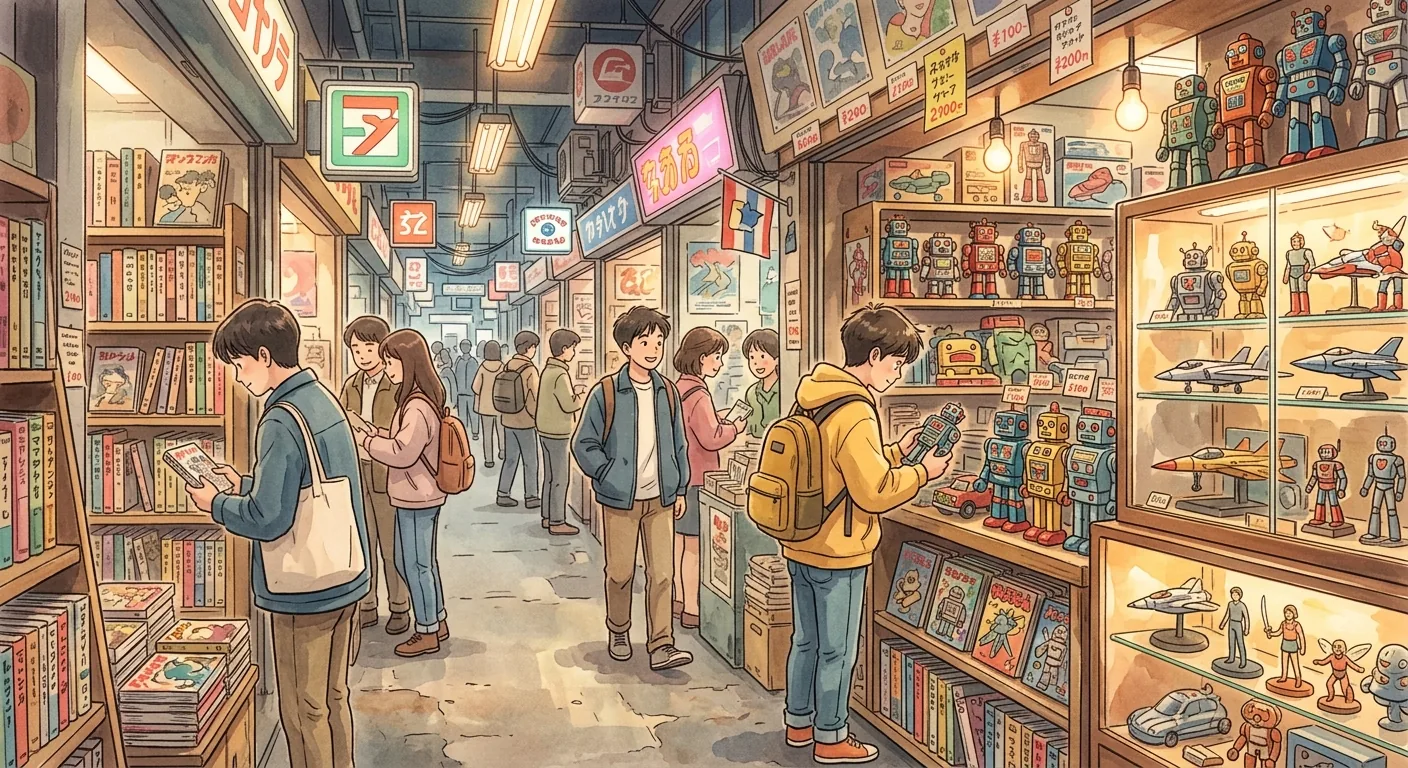 guia para compras en nakano broadway