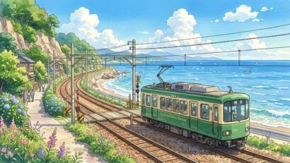 Guía de peregrinación anime por Enoshima y Kamakura