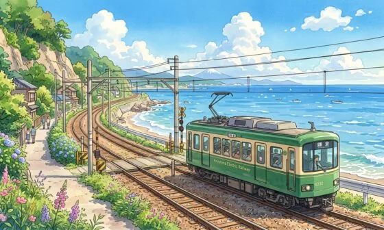 Guía de peregrinación anime por Enoshima y Kamakura