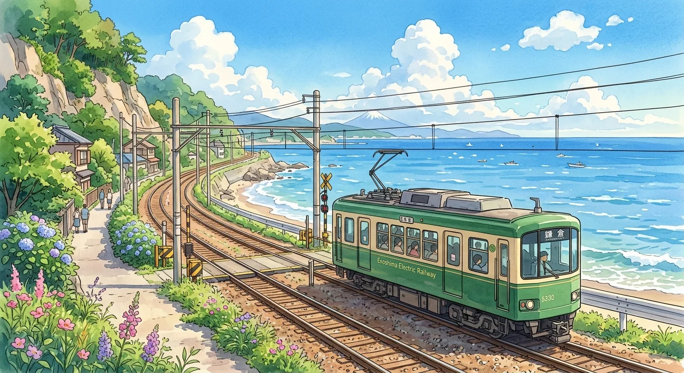 Guía de peregrinación anime por Enoshima y Kamakura
