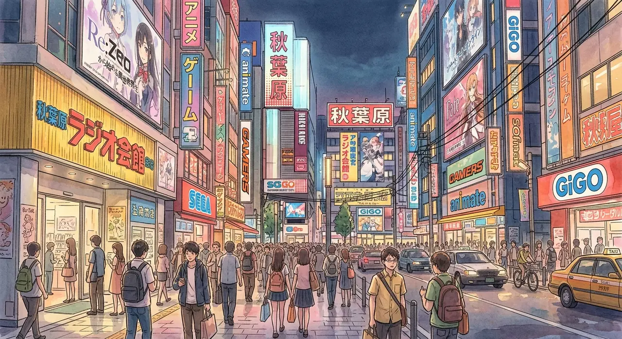 Guia otaku Akihabara